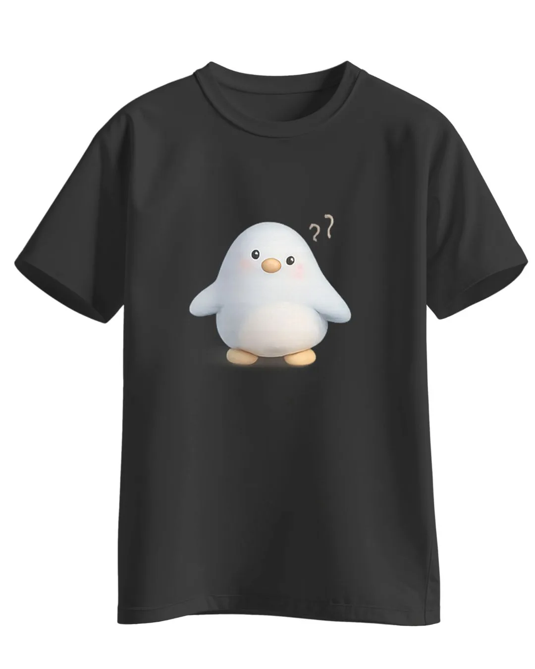 Kaos Pingu Black - FROGO x JACQUALYNE - LIMITED EDITION